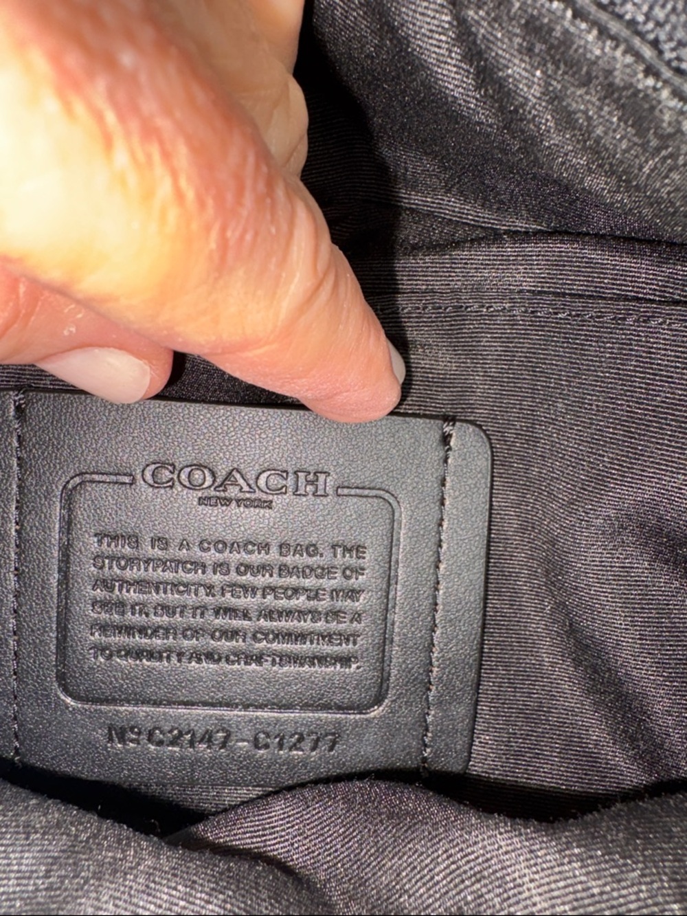 Coach Men’s Heritage Belt Bag Black Leather - Excellent Condition - Picture 2 of 16